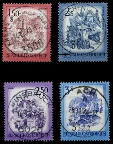 ÖSTERREICH DS SCHÖNES ÖSTERR. Nr 1439-1442 ZENT 8051D6