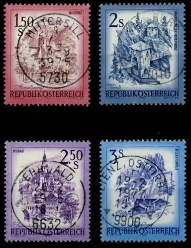 ÖSTERREICH DS SCHÖNES ÖSTERR. Nr 1439-1442 ZENT 805206