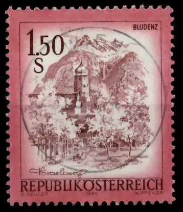 ÖSTERREICH DS SCHÖNES ÖSTERR. Nr 1439 zentrisch gestempelt 8051F6