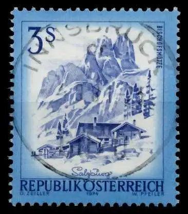 ÖSTERREICH DS SCHÖNES ÖSTERR. Nr 1442 zentrisch gestempelt 80527E