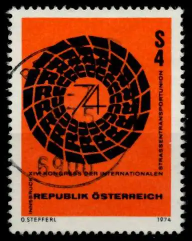 ÖSTERREICH 1974 Nr 1453 zentrisch gestempelt 8052FE