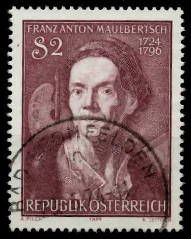 ÖSTERREICH 1974 Nr 1455 zentrisch gestempelt 805316