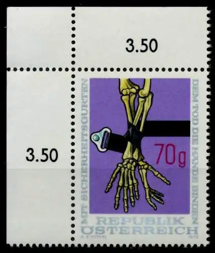 ÖSTERREICH 1975 Nr 1483 postfrisch ECKE-OLI 80544E