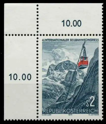 ÖSTERREICH 1975 Nr 1488 postfrisch ECKE-OLI 80547E