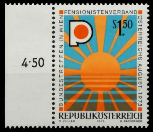 ÖSTERREICH 1975 Nr 1490 postfrisch ORA 80548E