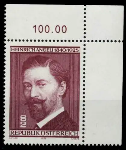 ÖSTERREICH 1975 Nr 1494 postfrisch ECKE-ORE 8054BA