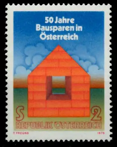 ÖSTERREICH 1975 Nr 1497 postfrisch 8054DA