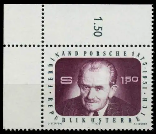 ÖSTERREICH 1975 Nr 1491 postfrisch ECKE-OLI 8054E6