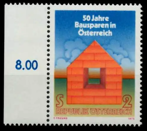 ÖSTERREICH 1975 Nr 1497 postfrisch ORA 805526