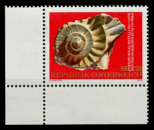 ÖSTERREICH 1976 Nr 1510 postfrisch ECKE-ULI 80558E