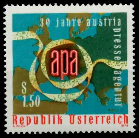 ÖSTERREICH 1976 Nr 1533 postfrisch 80563A