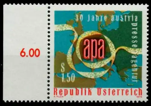 ÖSTERREICH 1976 Nr 1533 postfrisch ORA 805652
