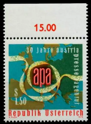 ÖSTERREICH 1976 Nr 1533 postfrisch ORA 80563E