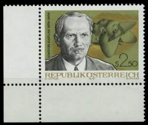 ÖSTERREICH 1976 Nr 1534 postfrisch ECKE-ULI 8095E6