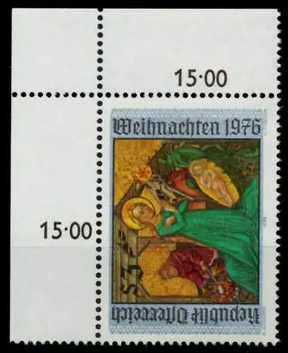 ÖSTERREICH 1976 Nr 1535 postfrisch ECKE-ORE 8095DE