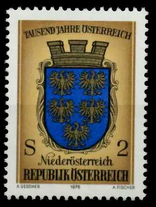 ÖSTERREICH 1976 Nr 1522 postfrisch S5B91AA