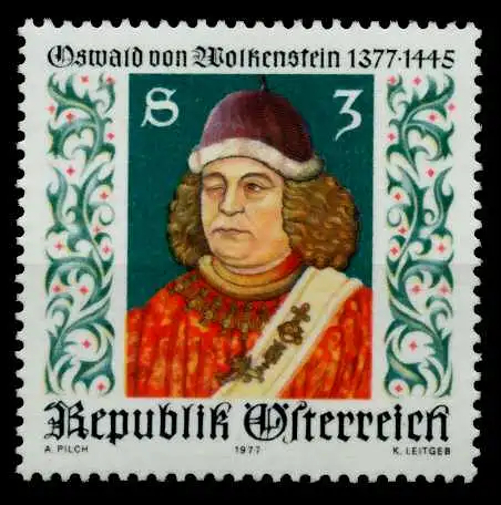 ÖSTERREICH 1977 Nr 1541 postfrisch 80965E