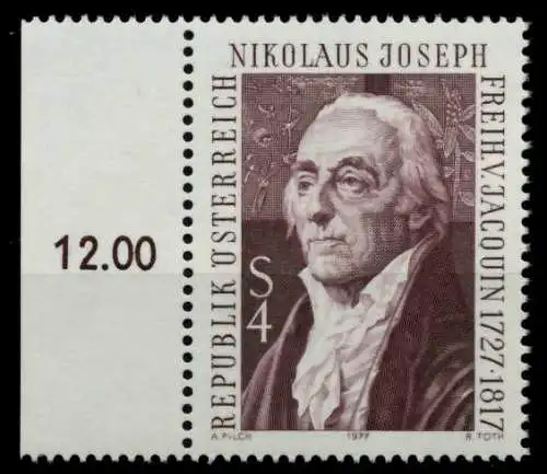 ÖSTERREICH 1977 Nr 1540 postfrisch ORA 8096E6