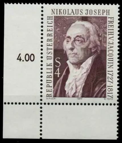 ÖSTERREICH 1977 Nr 1540 postfrisch ECKE-ULI 8096D6