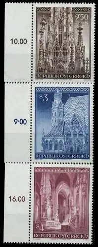 ÖSTERREICH 1977 Nr 1544-1546 postfrisch ORA 8096EE