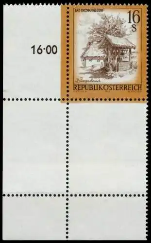 ÖSTERREICH DS SCHÖNES ÖSTERR. Nr 1551Lfu postfrisch SEN 8096FE