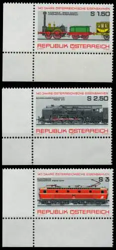 ÖSTERREICH 1977 Nr 1559-1561 postfrisch ECKE-ULI 80972A