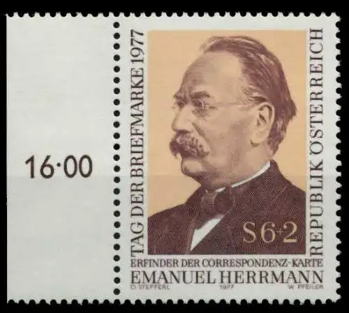 ÖSTERREICH 1977 Nr 1563 postfrisch ORA 80973E