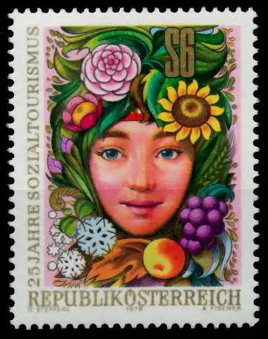 ÖSTERREICH 1978 Nr 1577 postfrisch 80977E