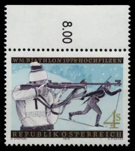 ÖSTERREICH 1978 Nr 1568 postfrisch ORA 8097EE