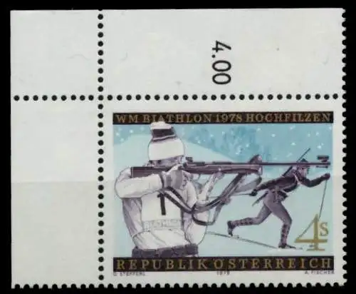 ÖSTERREICH 1978 Nr 1568 postfrisch ECKE-ULI 8097E6