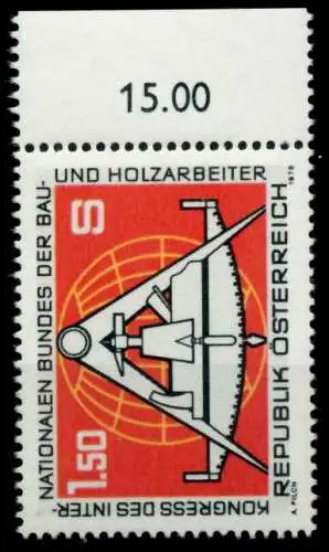 ÖSTERREICH 1978 Nr 1579 postfrisch ORA 80982E