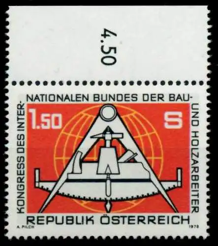 ÖSTERREICH 1978 Nr 1579 postfrisch ORA 809842