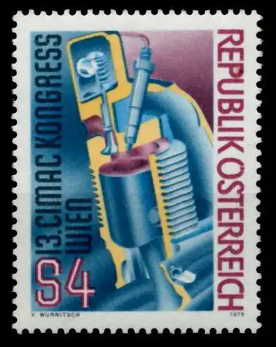 ÖSTERREICH 1979 Nr 1609 postfrisch 8098C2