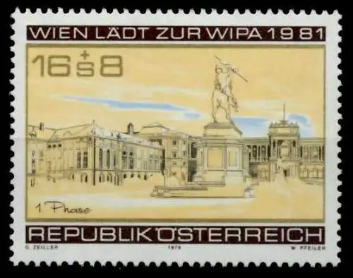 ÖSTERREICH 1979 Nr 1629 postfrisch 80991A