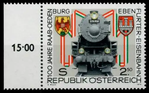 ÖSTERREICH 1979 Nr 1627 postfrisch ORA 809946