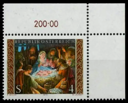 ÖSTERREICH 1979 Nr 1630 postfrisch ECKE-ORE 80993E