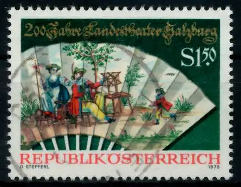 ÖSTERREICH 1975 Nr 1498 zentrisch gestempelt 809A82