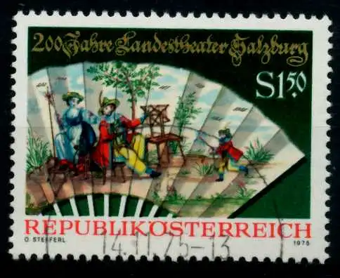 ÖSTERREICH 1975 Nr 1498 zentrisch gestempelt 809AA6