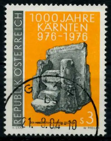 ÖSTERREICH 1976 Nr 1511 zentrisch gestempelt 809B42