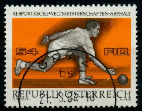 ÖSTERREICH 1976 Nr 1513 zentrisch gestempelt 809B6A