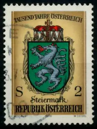 ÖSTERREICH 1976 Nr 1524 gestempelt 809BDA