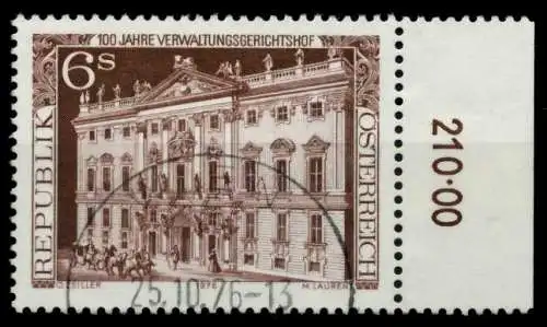 ÖSTERREICH 1976 Nr 1521 zentrisch gestempelt ORA 809C1A