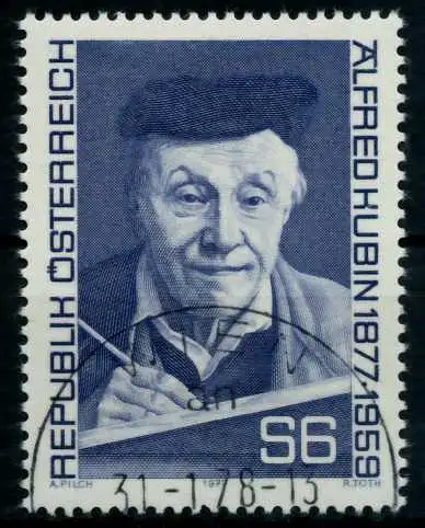ÖSTERREICH 1977 Nr 1543 zentrisch gestempelt 809CA6