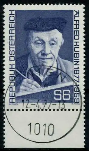 ÖSTERREICH 1977 Nr 1543 zentrisch gestempelt URA 809CCE