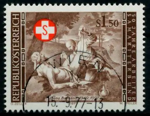 ÖSTERREICH 1977 Nr 1556 zentrisch gestempelt 809D96