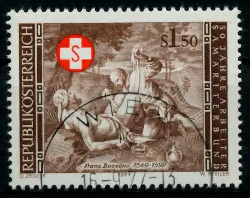 ÖSTERREICH 1977 Nr 1556 zentrisch gestempelt 809D9E