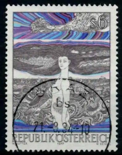 ÖSTERREICH 1977 Nr 1564 zentrisch gestempelt 80D566