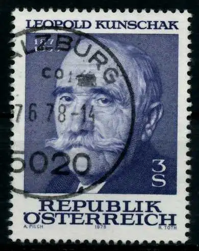 ÖSTERREICH 1978 Nr 1569 zentrisch gestempelt 80D5B2