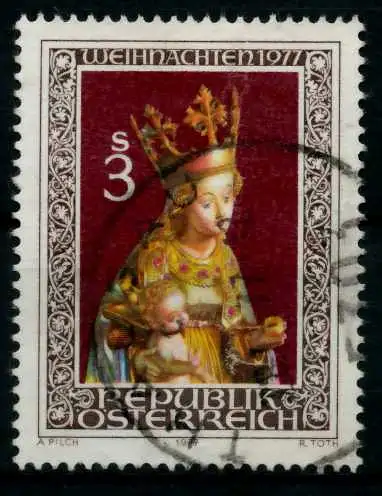 ÖSTERREICH 1977 Nr 1562 zentrisch gestempelt 80D5A6