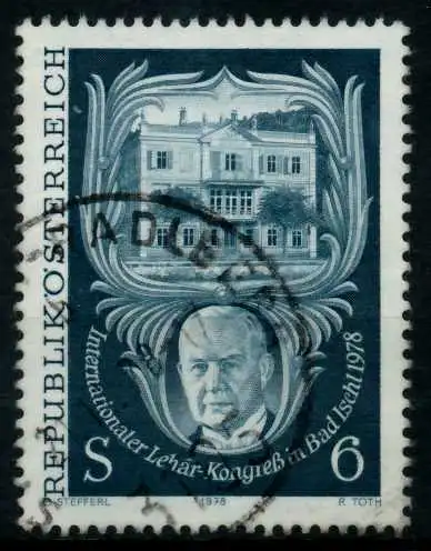 ÖSTERREICH 1978 Nr 1578 zentrisch gestempelt 80D696